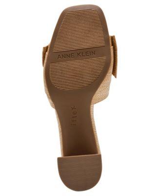 Women's Kizmet Knot Block Heel Dress Sandals by ANNE KLEIN