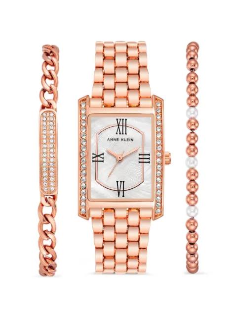 classic crystal 37mm watch by ANNE KLEIN