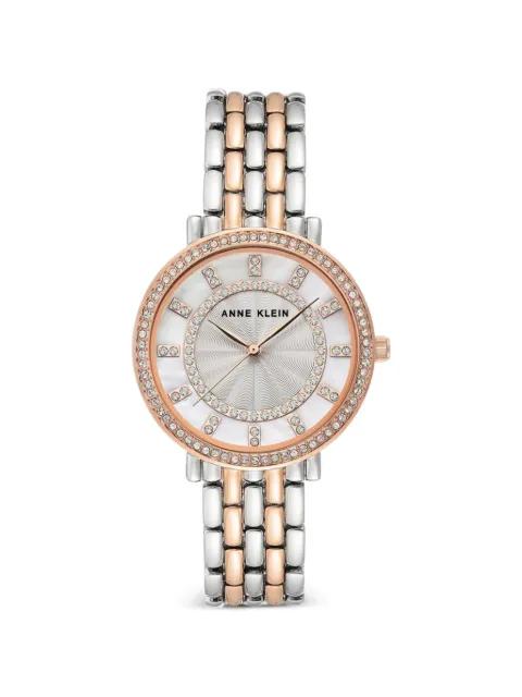 crystal-bezel 36mm watch by ANNE KLEIN