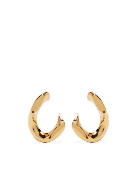 Déchainée hoop earrings by ANNELISE MICHELSON
