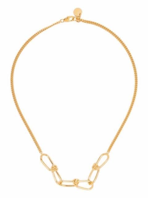 Wire Boyfriend necklace by ANNELISE MICHELSON