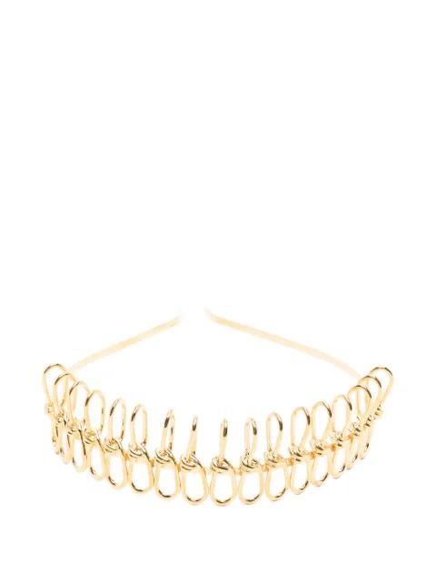 Wire headband by ANNELISE MICHELSON