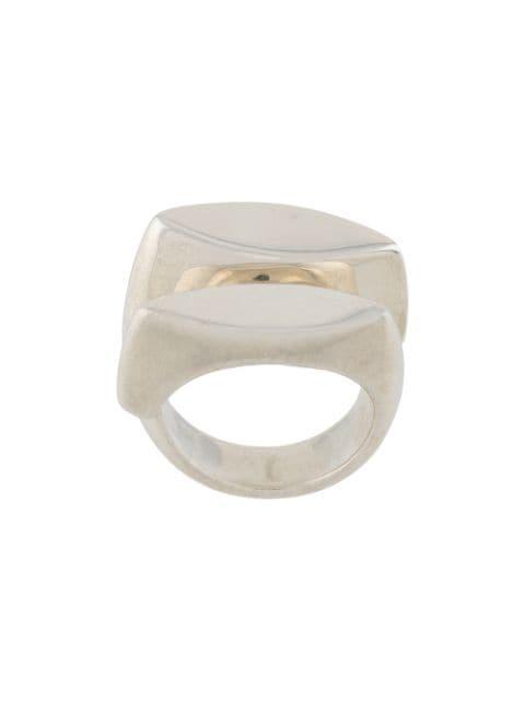 sterling silver signet ring by ANNELISE MICHELSON