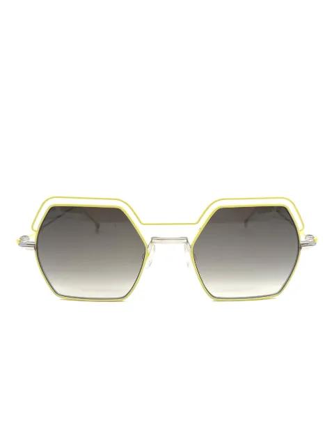 Socotra geometric metal sunglasses by ANNE&VALENTIN