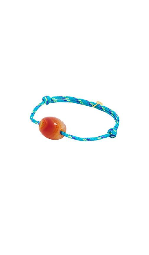 ANNI LU Poolside Bracelet in Teal, Orange by ANNI LU