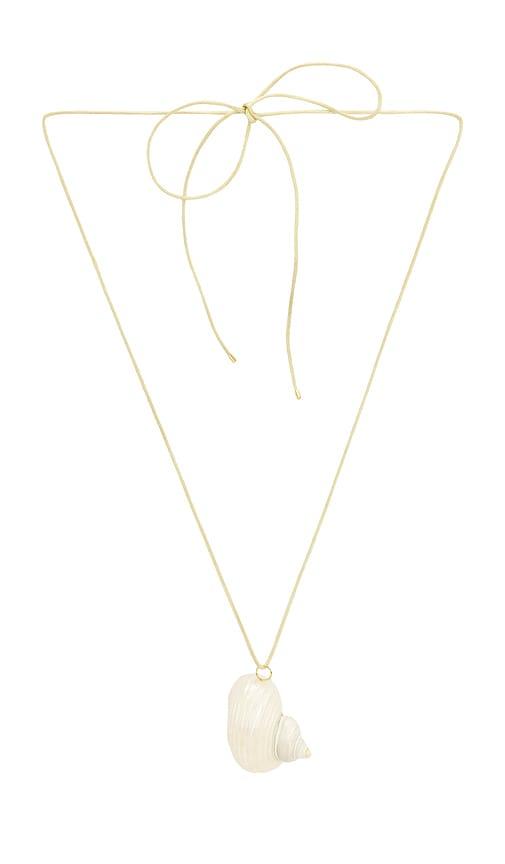 ANNI LU Shell On A String in White by ANNI LU