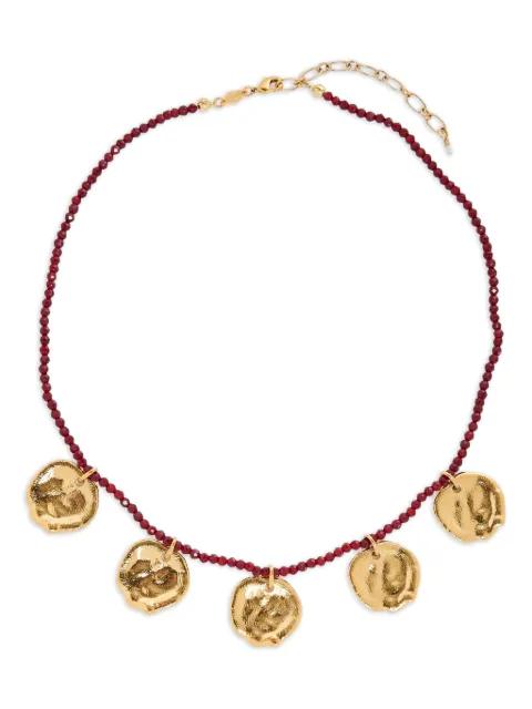 Dream Catcher beaded pendant necklace by ANNI LU