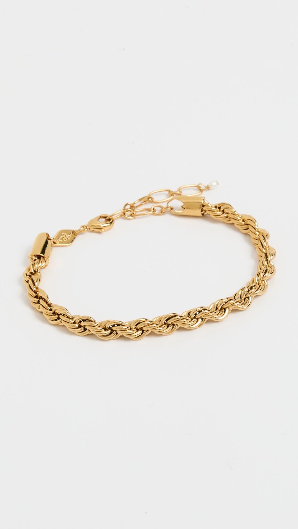 Golden Rope Bracelet by ANNI LU