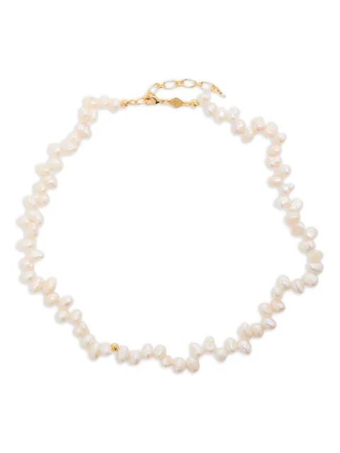 Pearly Drop necklace by ANNI LU