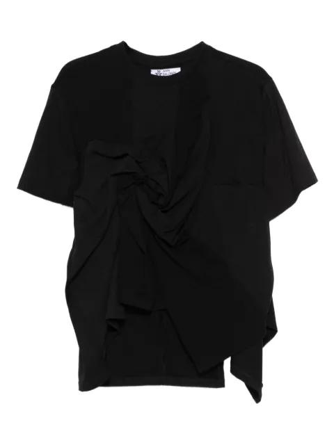 knot-detail crew-neck T-shirt by ANNI SALONEN