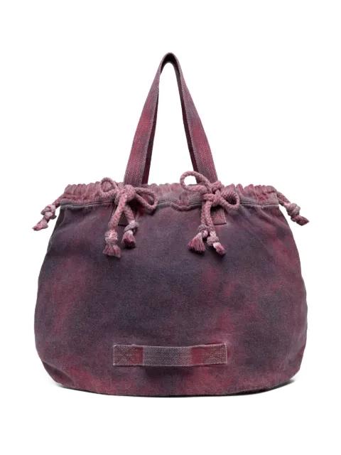 drawstring fake garden shoulder bag by ANNTIAN