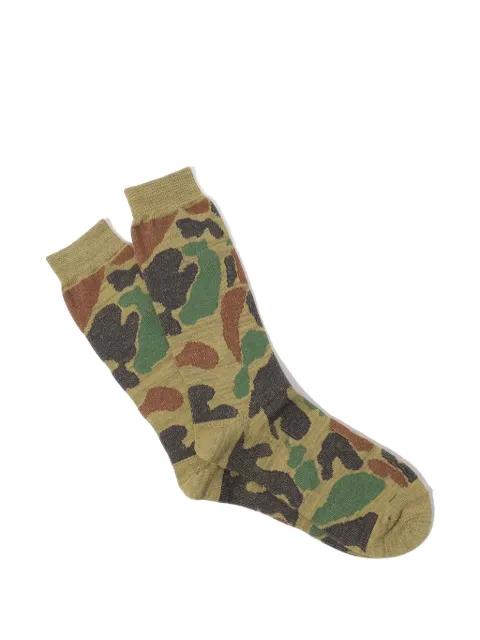 Camo Crew socks by ANONYMOUS ISM