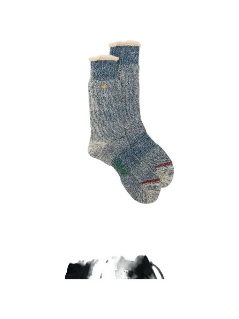 xGOHEMP textured socks by ANONYMOUS ISM