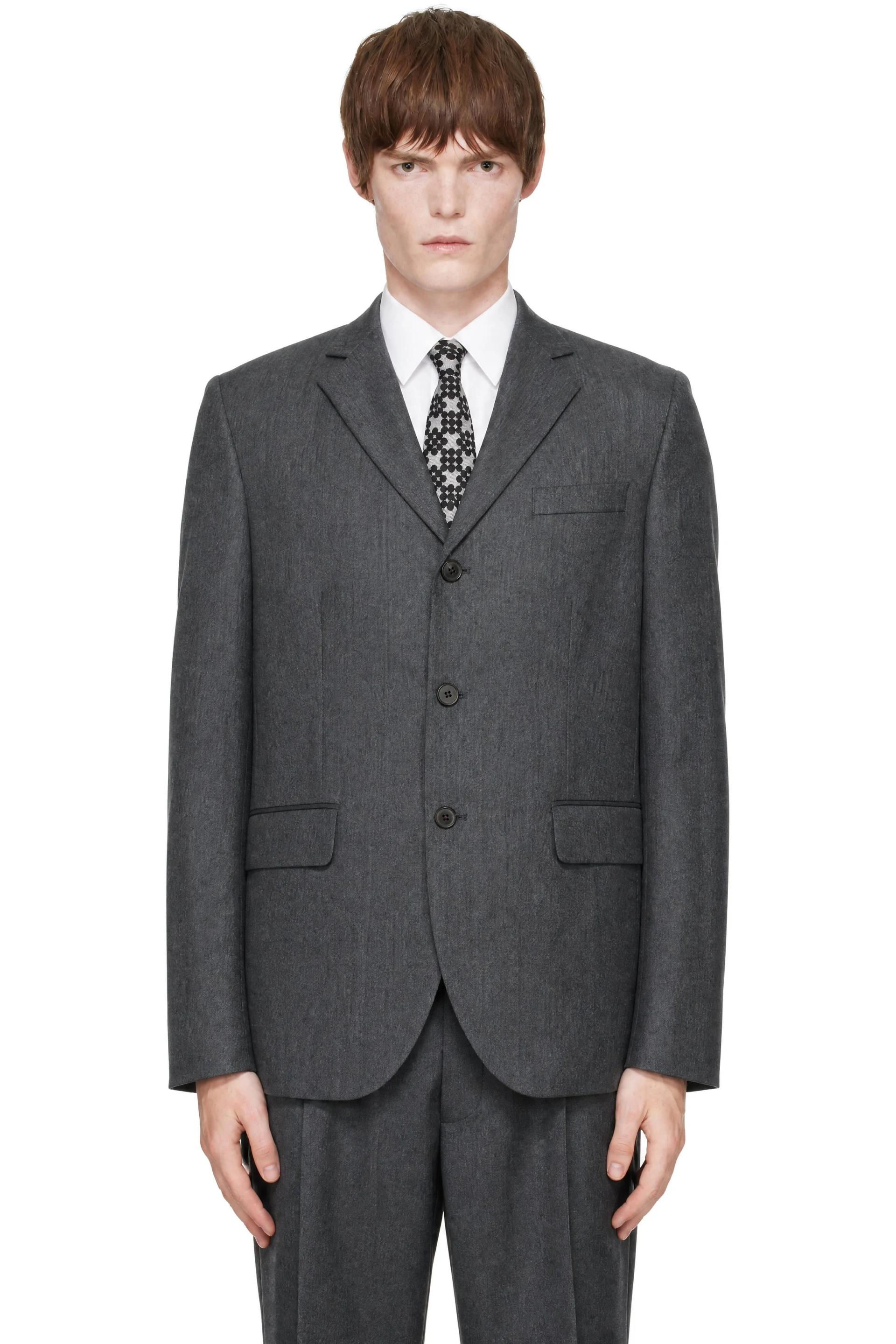 Gray Another 1.0 Suit Blazer by ANOTHER ASPECT
