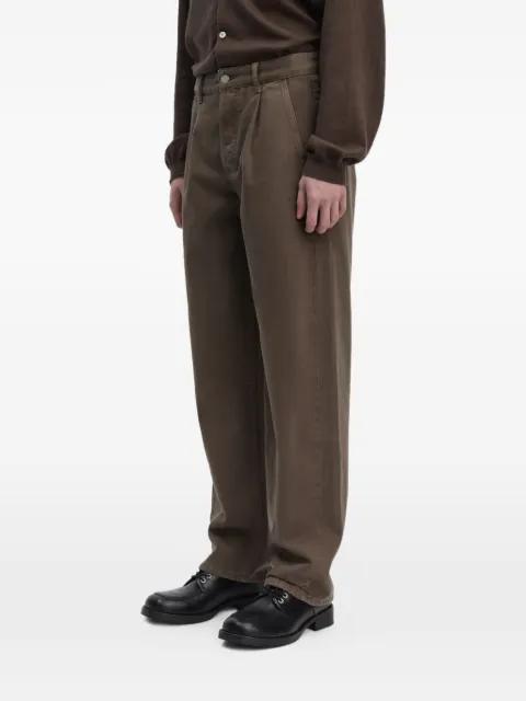 pleated jeans by ANOTHER ASPECT