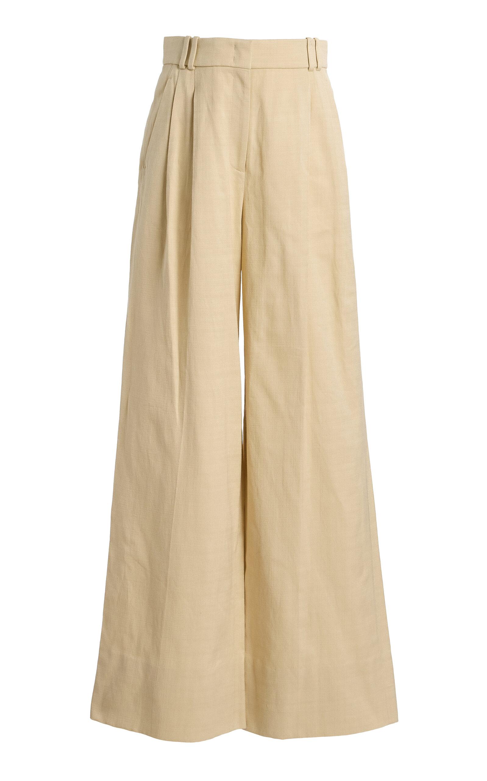 Another Tomorrow High-Rise Wide-Leg Pants - Moda Operandi by ANOTHER TOMORROW