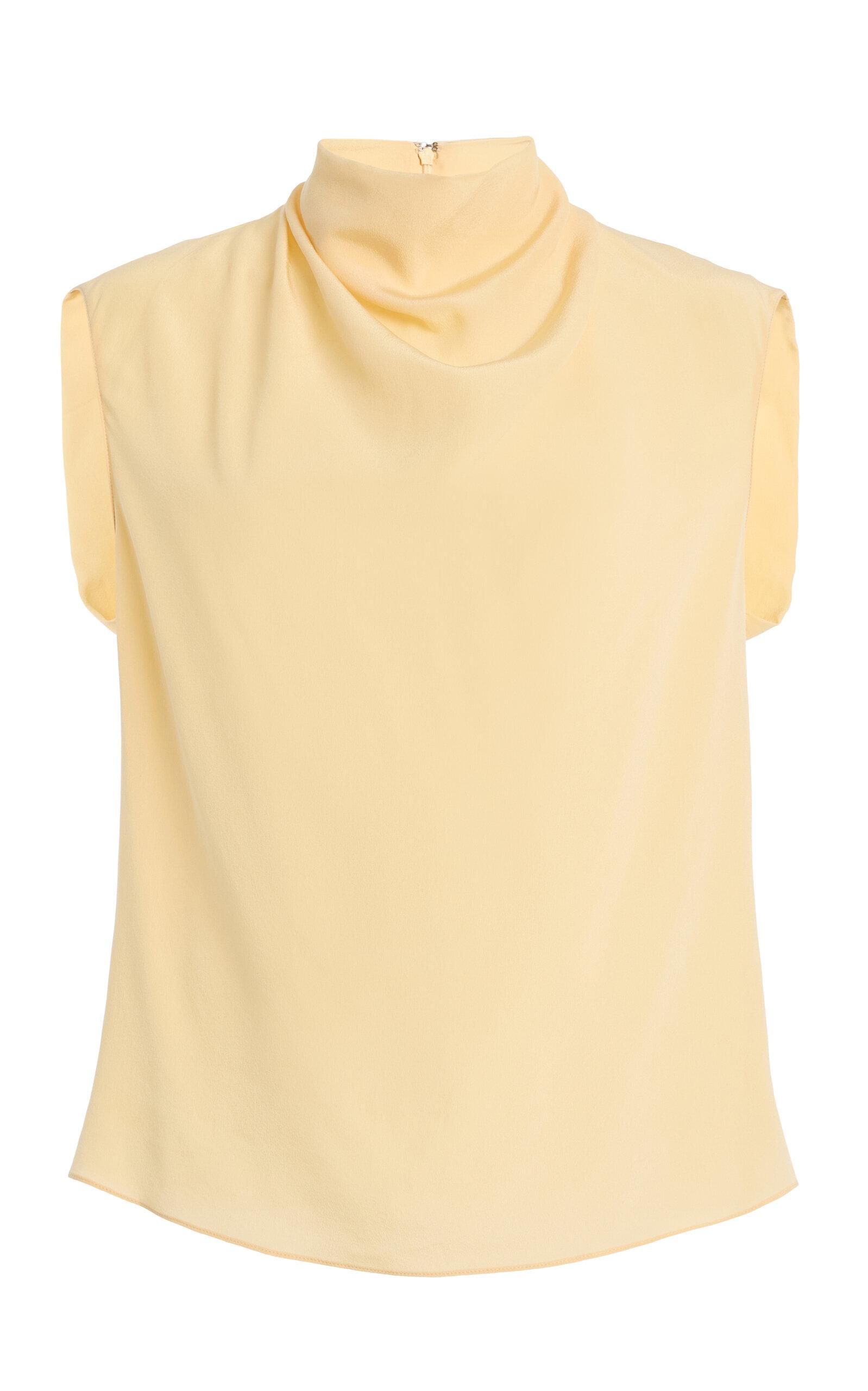 Another Tomorrow Silk Top - Moda Operandi by ANOTHER TOMORROW