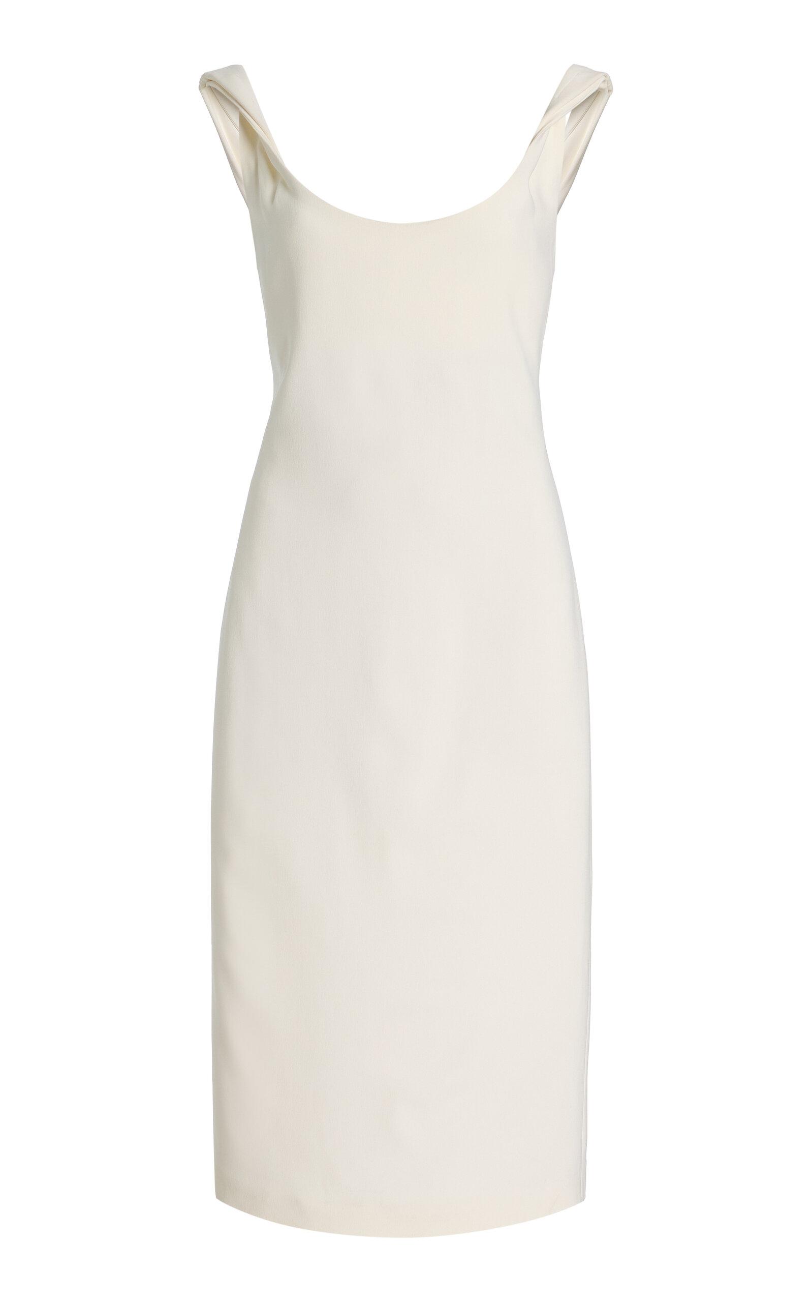 Another Tomorrow Twisted Crepe Dress - Moda Operandi by ANOTHER TOMORROW