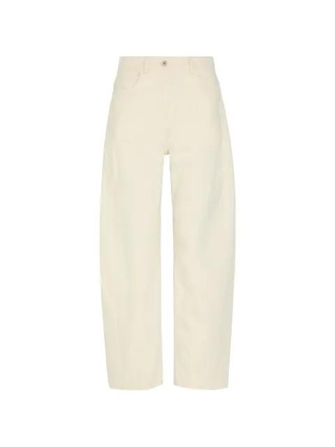 Curved barrel jeans by ANOTHER TOMORROW