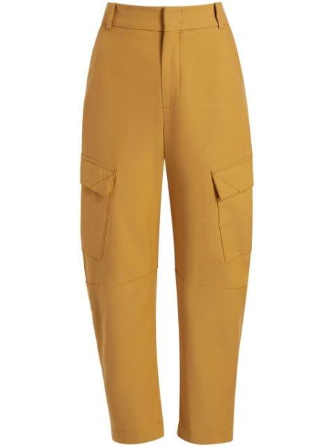 Curved cargo trousers by ANOTHER TOMORROW