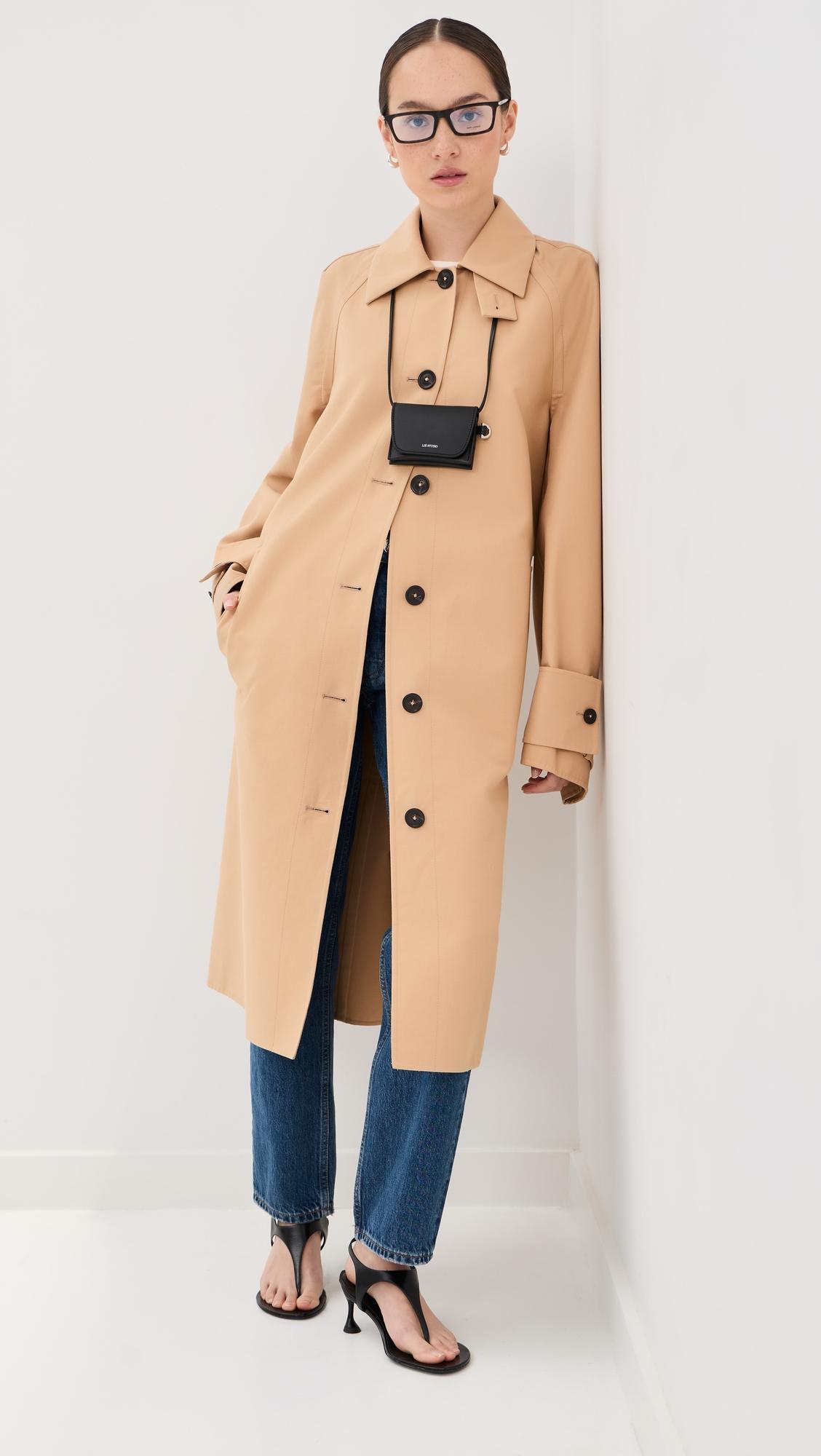 Double Face Balmacaan Coat by ANOTHER TOMORROW