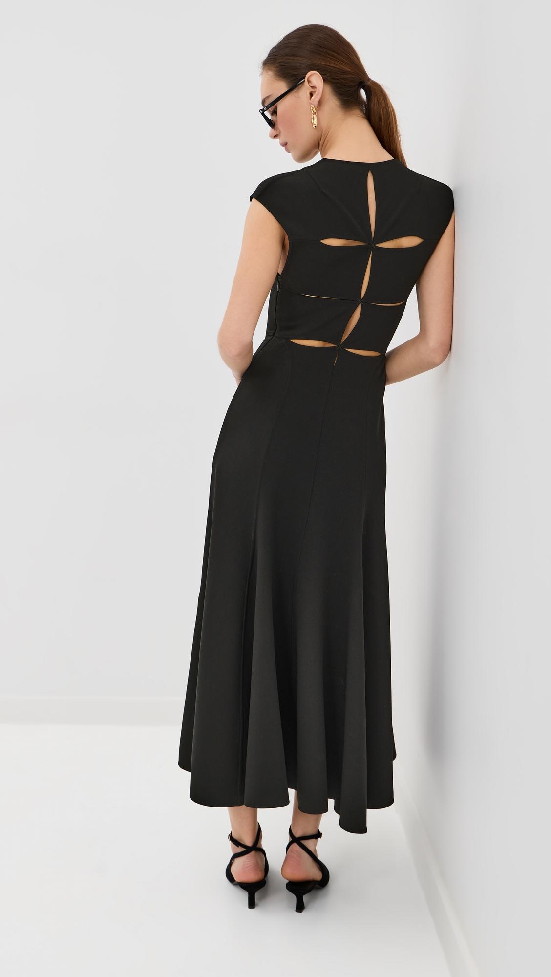 Double Face Cutout Dress by ANOTHER TOMORROW