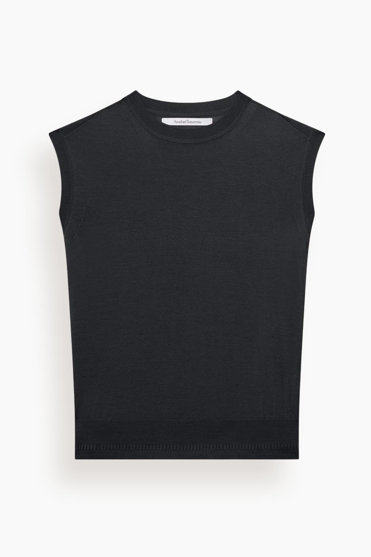Featherweight Shell in Black by ANOTHER TOMORROW