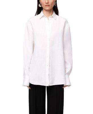 Linen Oversized Men's Shirt by ANOTHER TOMORROW