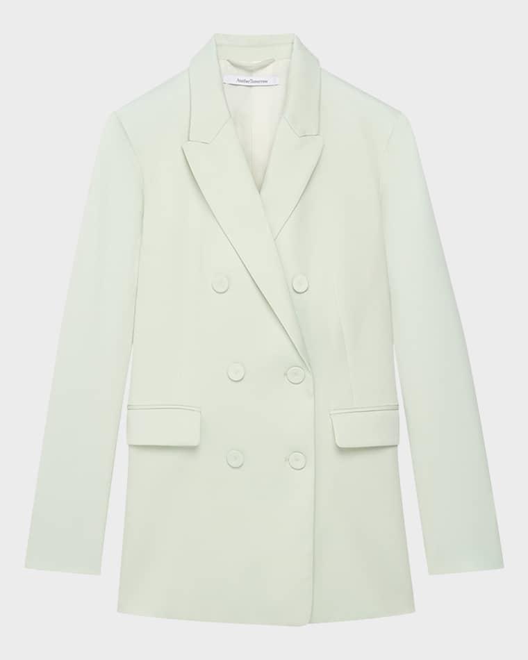 Merino Wool Blazer Jacket by ANOTHER TOMORROW