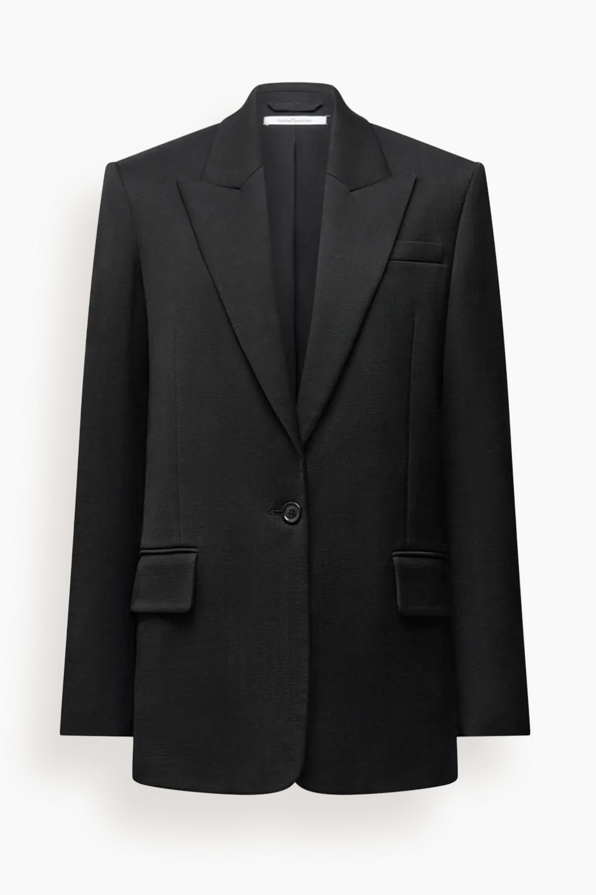 Oversized Tailored Jacket in Black by ANOTHER TOMORROW