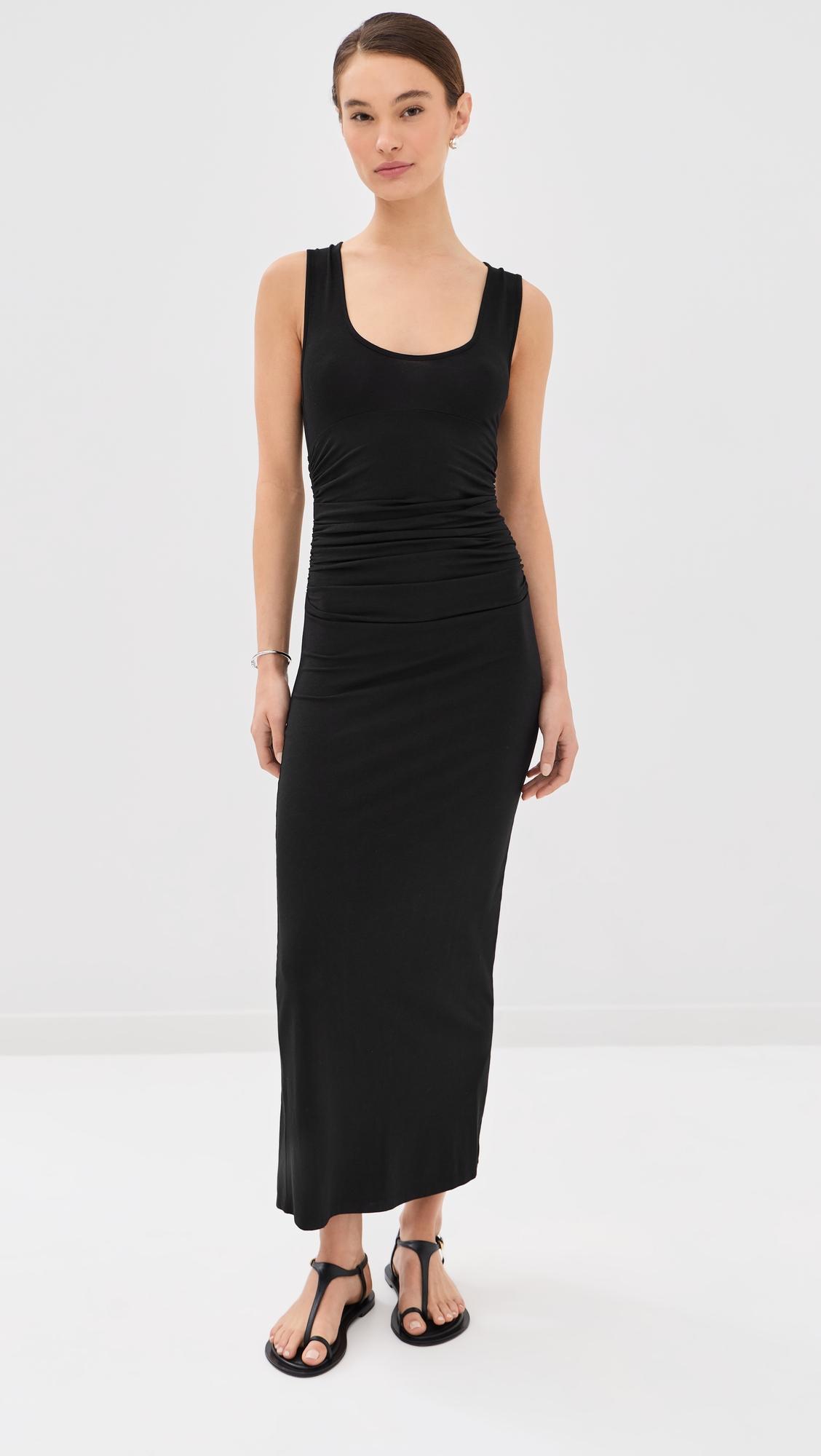 Ruched Tank Dress by ANOTHER TOMORROW