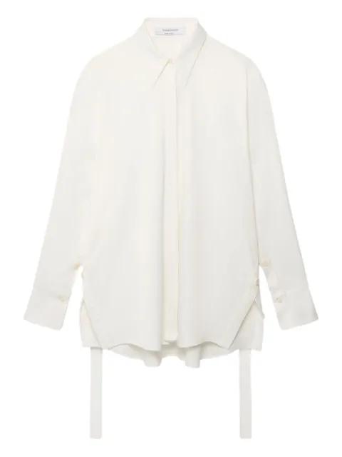 button-detail shirt by ANOTHER TOMORROW