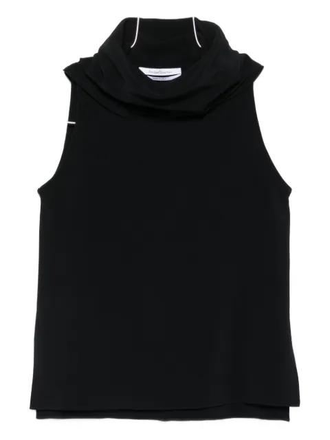 cowl-neck tank top by ANOTHER TOMORROW