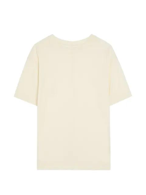 crew-neck short-sleeve T-shirt by ANOTHER TOMORROW