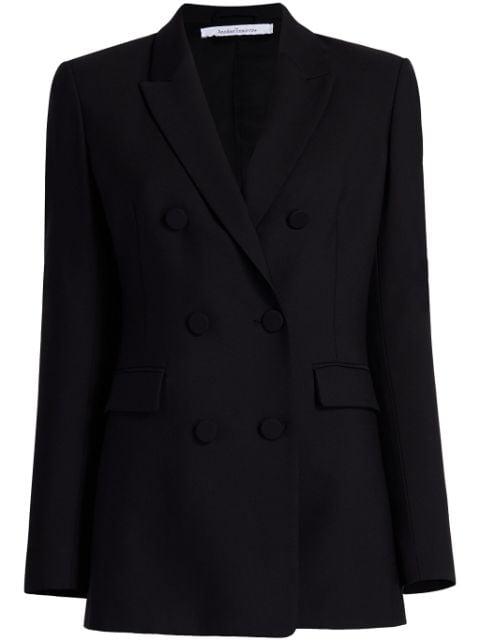double-breasted merino wool blazer by ANOTHER TOMORROW