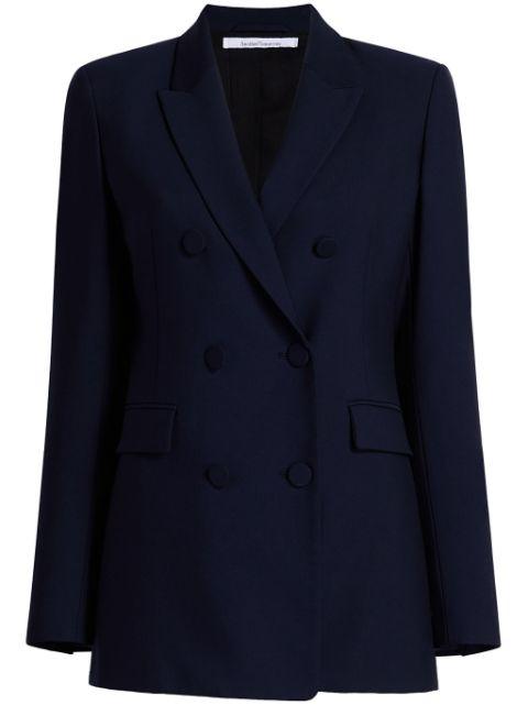 double-breasted merino wool blazer by ANOTHER TOMORROW