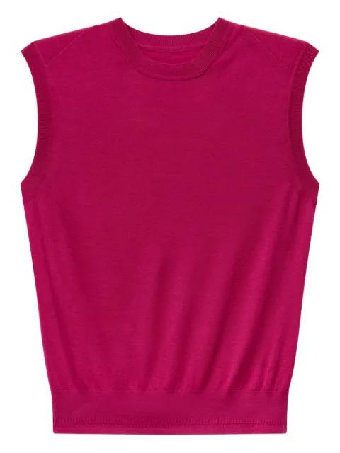 fine-knit wool top by ANOTHER TOMORROW