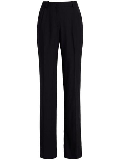 flared merino wool trousers by ANOTHER TOMORROW