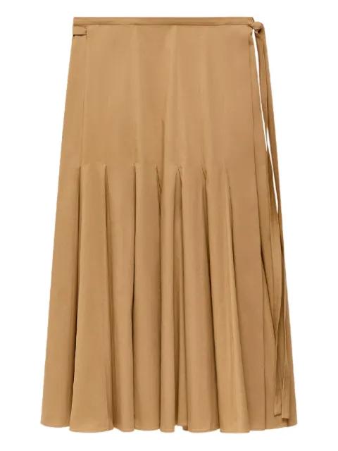 panelled wrap skirt by ANOTHER TOMORROW