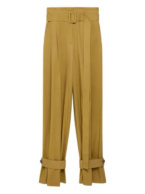 pleated trousers by ANOTHER TOMORROW