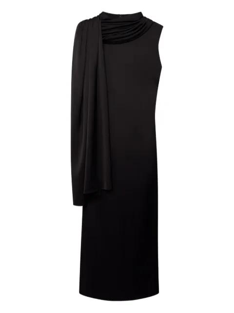 scarf-detail dress by ANOTHER TOMORROW