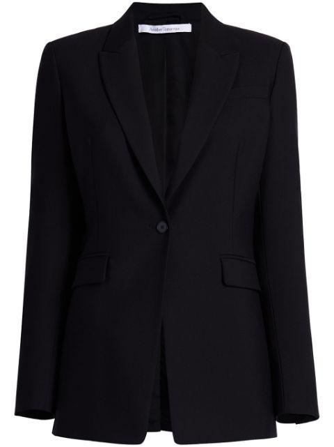 single-breasted merino wool blazer by ANOTHER TOMORROW