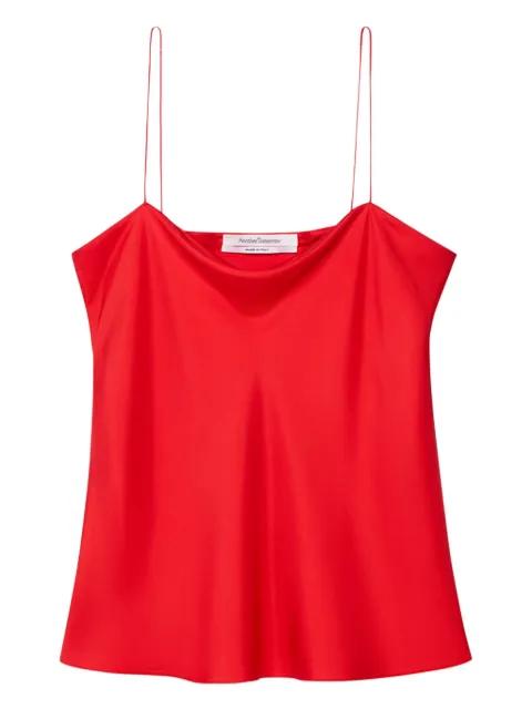 slip-on silk top by ANOTHER TOMORROW