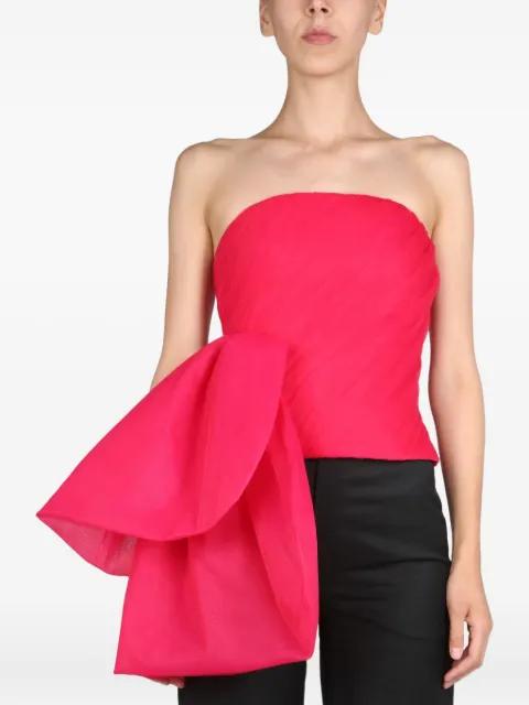 bow strapless top by ANOUKI