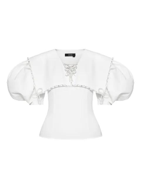 embellished blouse by ANOUKI