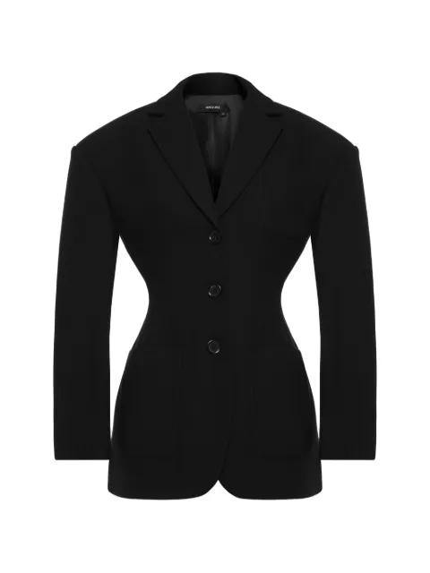 fitted-waist blazer by ANOUKI