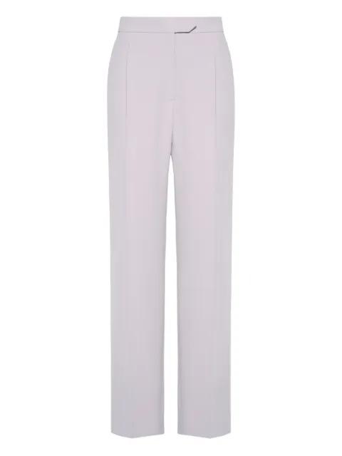 pleated trousers by ANOUKI