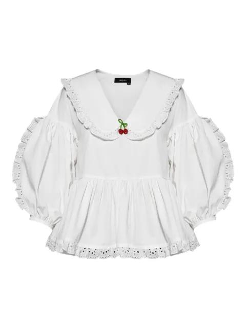 ruffled blouse by ANOUKI