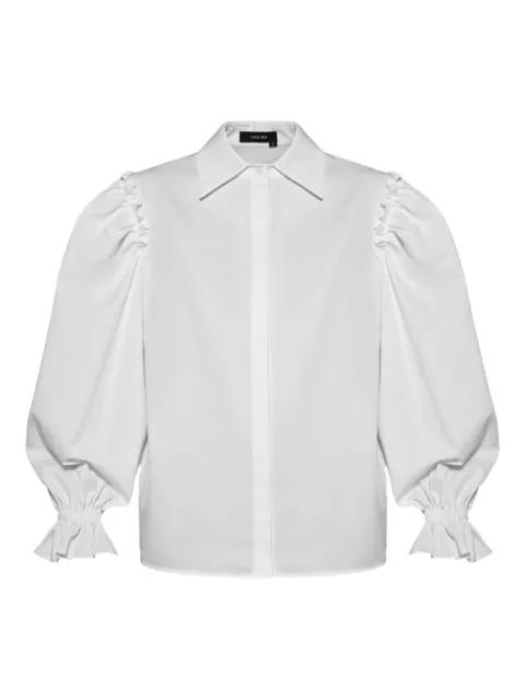 ruffled-detail shirt by ANOUKI