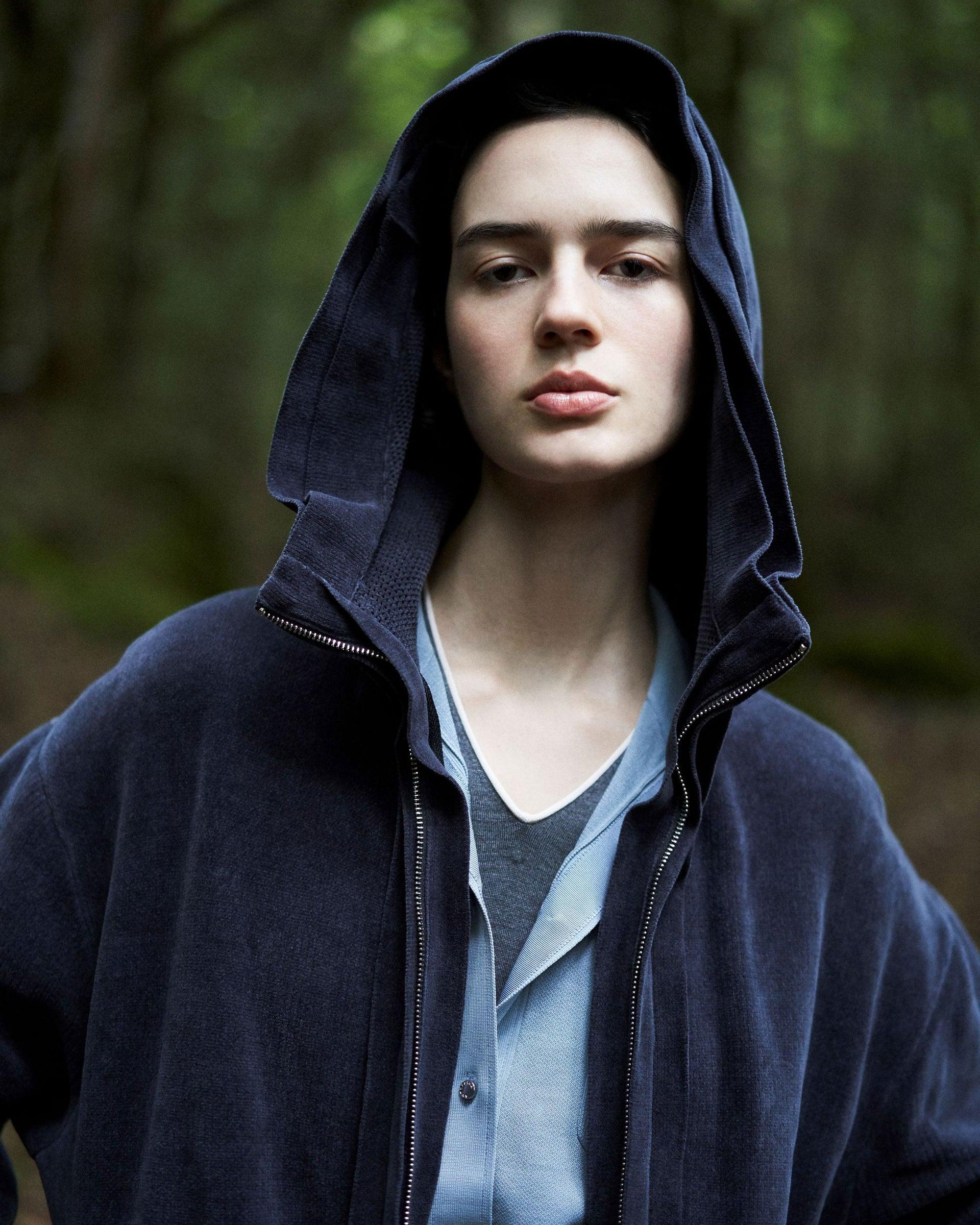 Fleece Jogging Rete Jacket by ANTEPRIMA